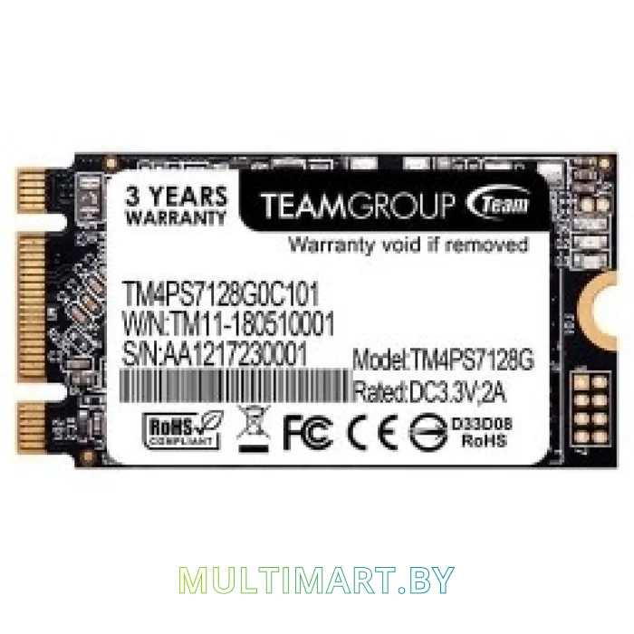 SSD диск Team MS30 128GB TM4PS7128G0C101